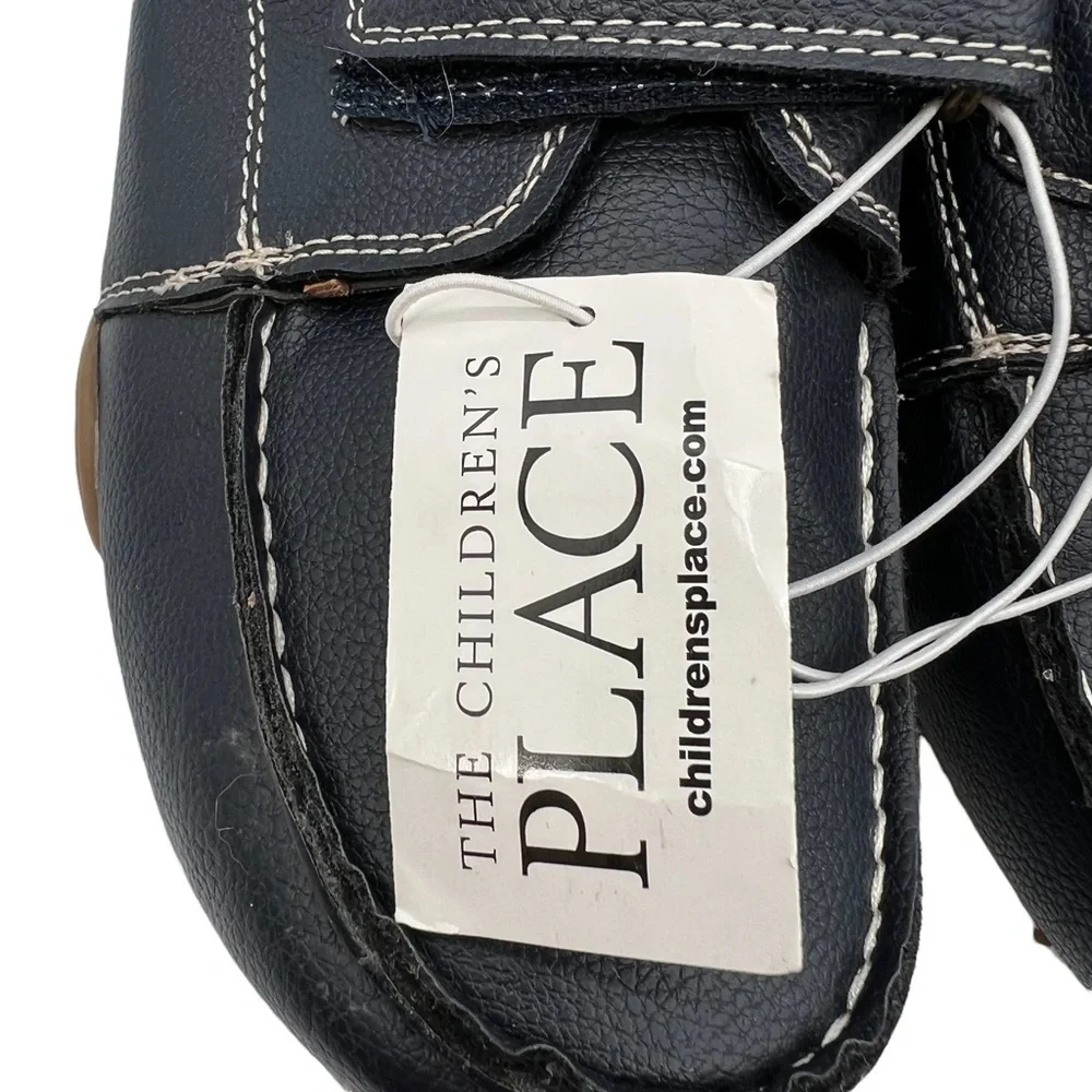 NWT Children's Place Navy Loafers Size 4 Big Boys